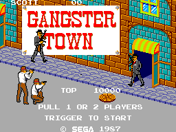 Gangster Town title screen